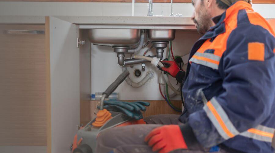 Professional slab leak plumber services in Bucyrus, KS